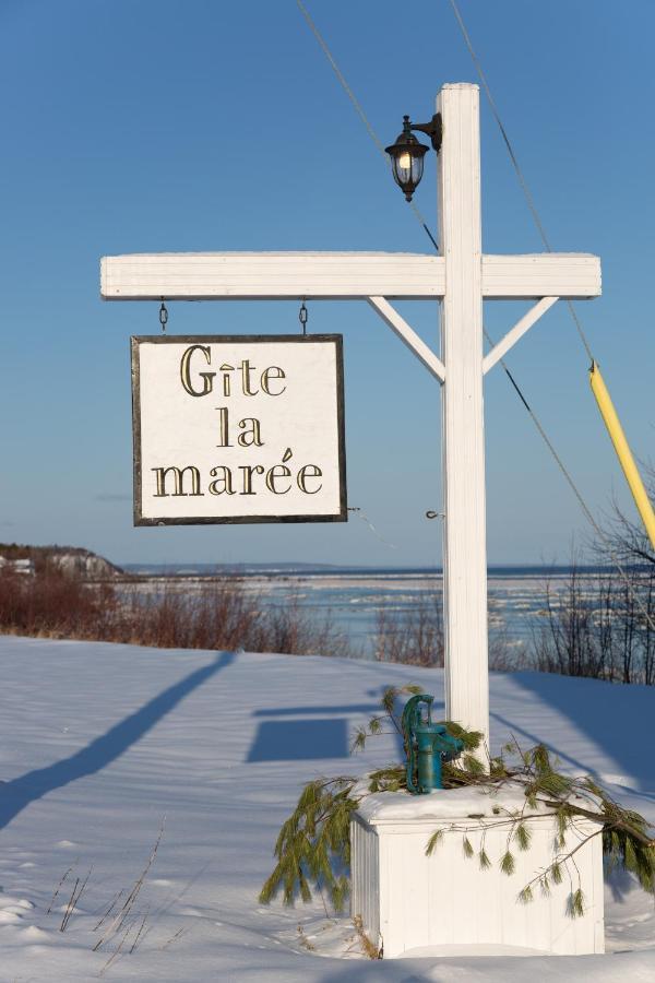 Gite La Maree Portneuf Sur Mer Exteriér fotografie